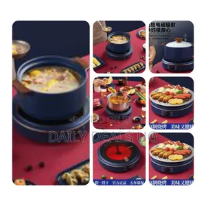 Silver Crest Electric Ceramic Cooker Household Stir-Frying Round