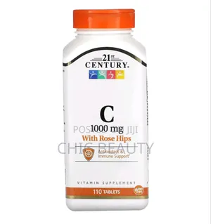 21st Century Vitamin C 1000mg With Rose Hip Antioxidant 110 Tablets