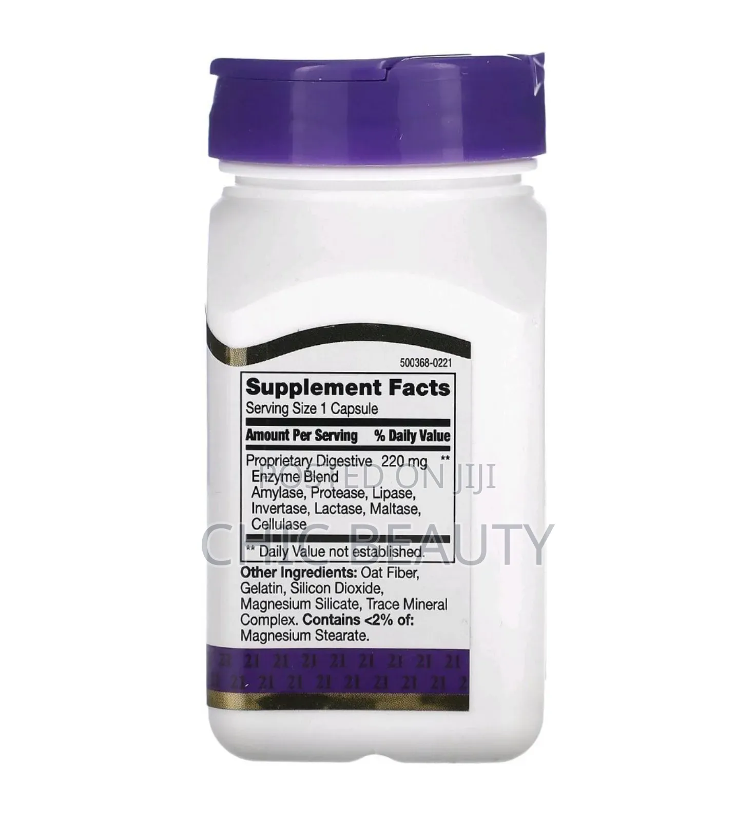21st Century Digestive Enzymes Digestive Support 60 Capsules