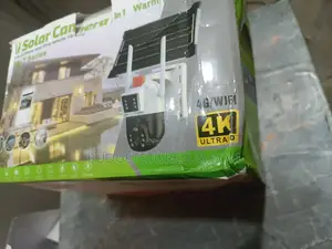 4g Solar Powered Camera With Battery Backup