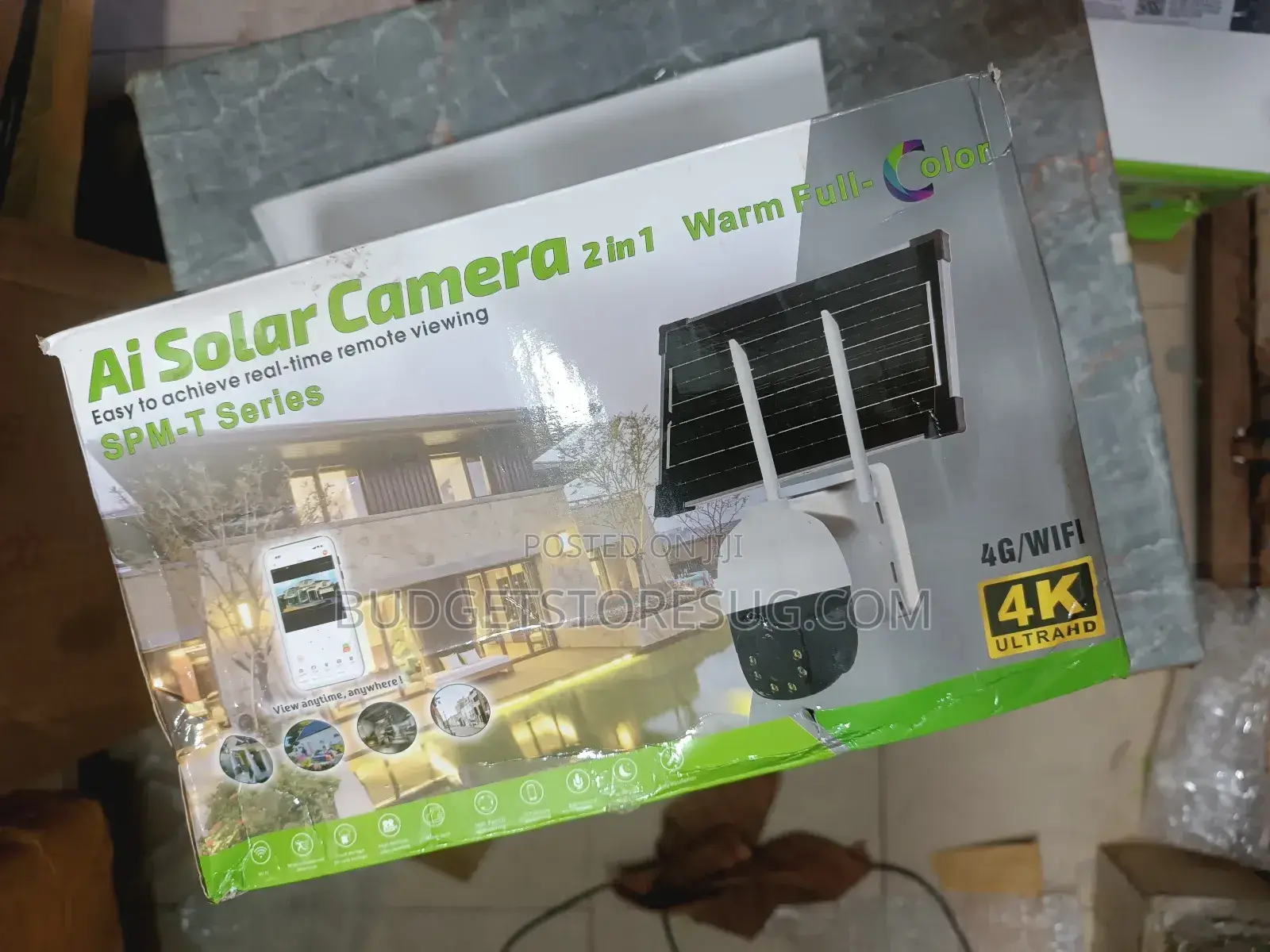 4g Solar Powered Security Camera