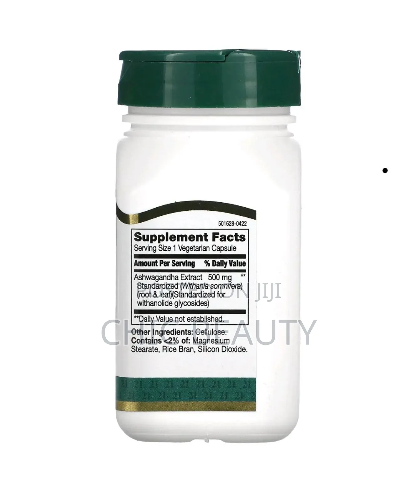 21st Century Ashwagandha Extract Stress and Mood Support 60 Capsules