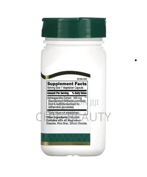 21st Century Ashwagandha Extract Stress and Mood Support 60 Capsules