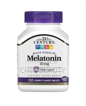 21st Century Melatonin Extra Strength Sleep Support 10mg, 120 Tablets.