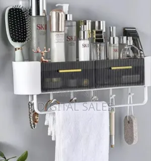 Shower Caddy, Self Adhesive Wall Mounted Shelf Bath Organizer, Shampoo