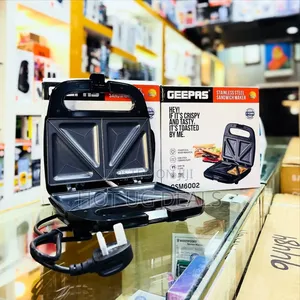 Geepas 2-slice Sandwich Maker, 700w