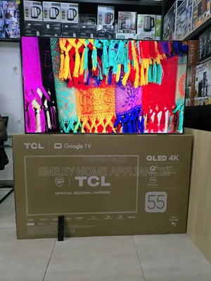 55c645 TCL 55inches Qled- Quantum Dot Display Google Android Pro Tv