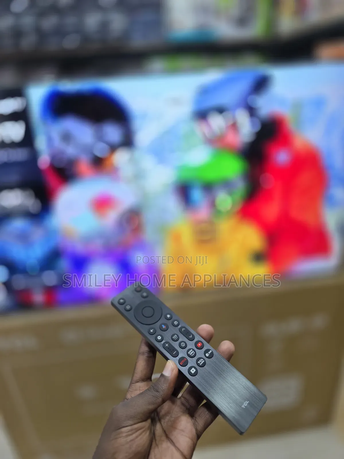 55c645 TCL 55inches Qled- Quantum Dot Display Google Android Pro Tv