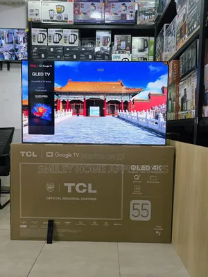 TCL 55inches Qled- Quantum Dot Display 55inches With Aipq Processor