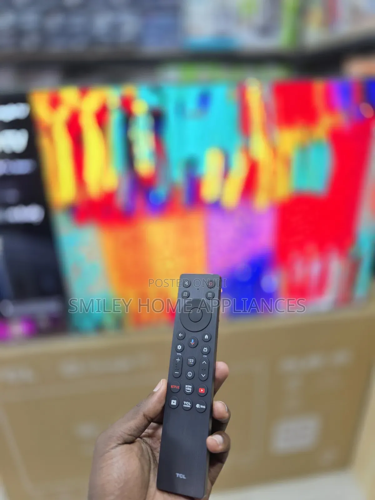 TCL 55inches Qled- Quantum Dot Display 55inches With Aipq Processor
