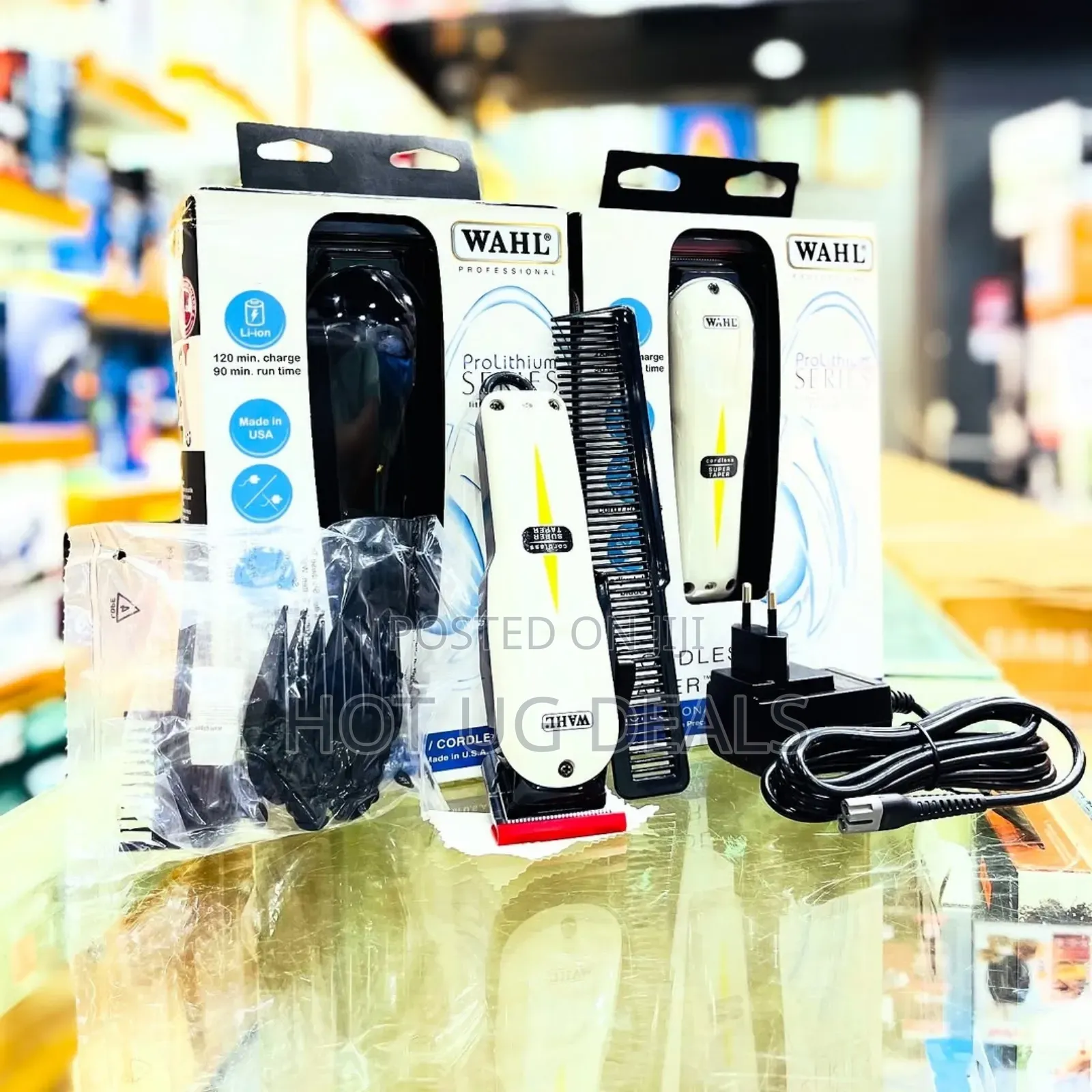 Wahl Professional Cordless Super Taper Clipper - White
