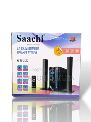 Saachi Nl-Sp-2692 2.1 Ch 60w Multimedia Speaker System With Subwoofer
