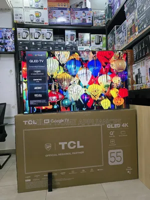 TCL Premium Qled4k 55inches Android Tv With Dolby Atmos Fast Processor