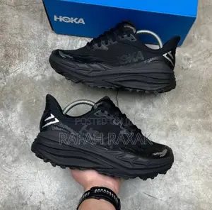 Original Men’S Black Hoka Stinson 7 Running Sneakers