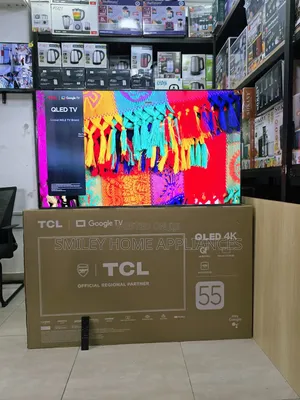 55inches TCL Qled4k Google Android Tv With Onkyo Bass Aipq Processor