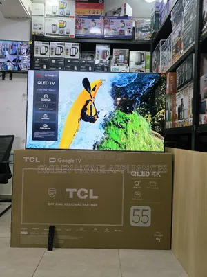 55inches TCL Qled4k Google Android Tv With Onkyo Bass Aipq Processor