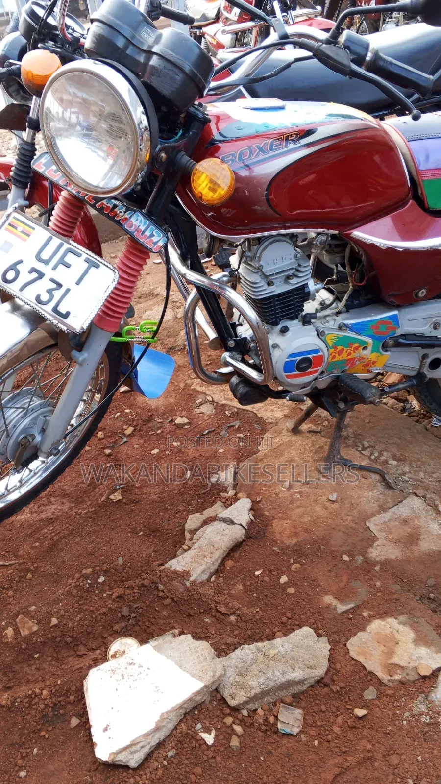 Bajaj Boxer 100 2022 Red