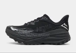 Original Black Hoka One One Stinson 7 Running Sneakers