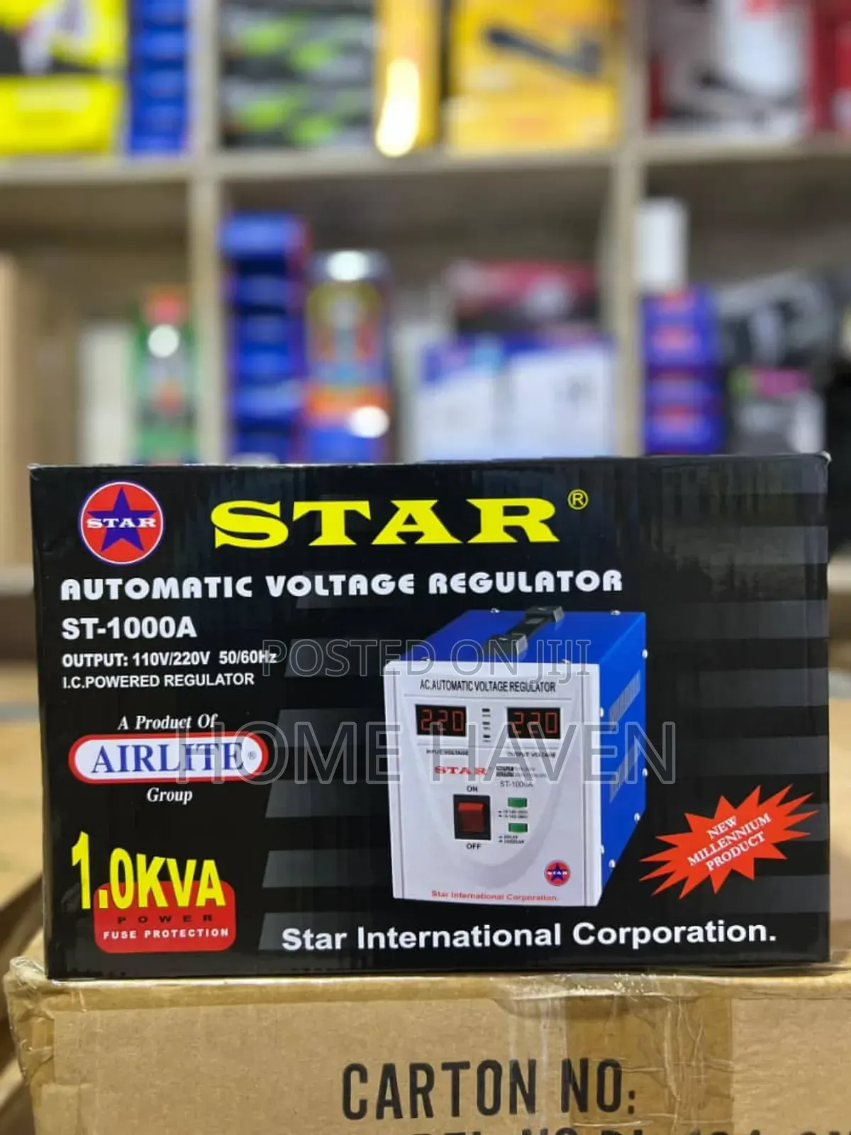 1000w Star Automatic Voltage Regulator/Stablizer