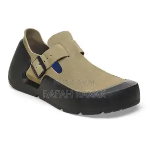 New Classic Men’S Birkenstock Reykjavik Nubuk Leather Taupe Shoes