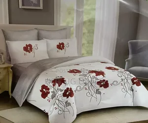 6by6 4pcs Bedspread With 1 Bedsheet 2 Pillowcases - Multicolor