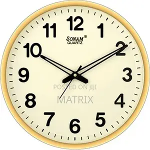 Sonam Office,Home Clock A Big Size Numbering Clock With Glass