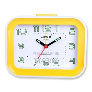 Sonam Table Alarm Clock Analog Bedside Clocks for Heavy Sleepers