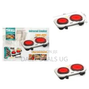 DSP 200-800w Double Burner Electric Infrared Hot Plate Countertop Cook