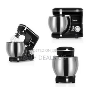 Saachi 5l Blender Dough Hand Stand Mixer Food Processor, Silver