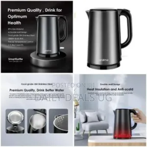 Oraimo Electric Stainless Steel Double-Wall Design Precise Temperature