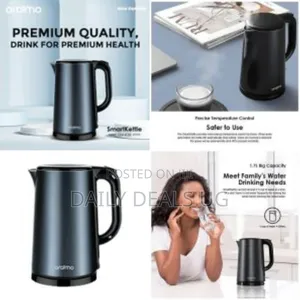 Oraimo Electric Stainless Steel Double-Wall Design Precise Temperature