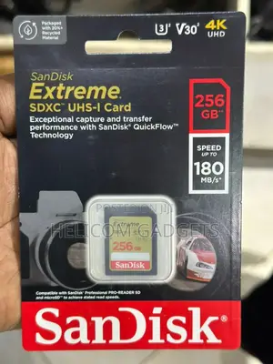 Sandisk Extreme Sdxc Uhs-1 Card(180mbps)