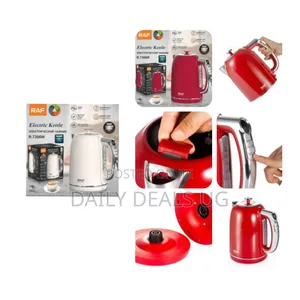 Raf 2 Litre Two Layers Electric Kettle Teapot Seamless Big Flask Tea