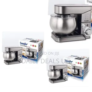 Sonifer 5l Blender Dough Hand Stand Mixer Food Processor, Silver