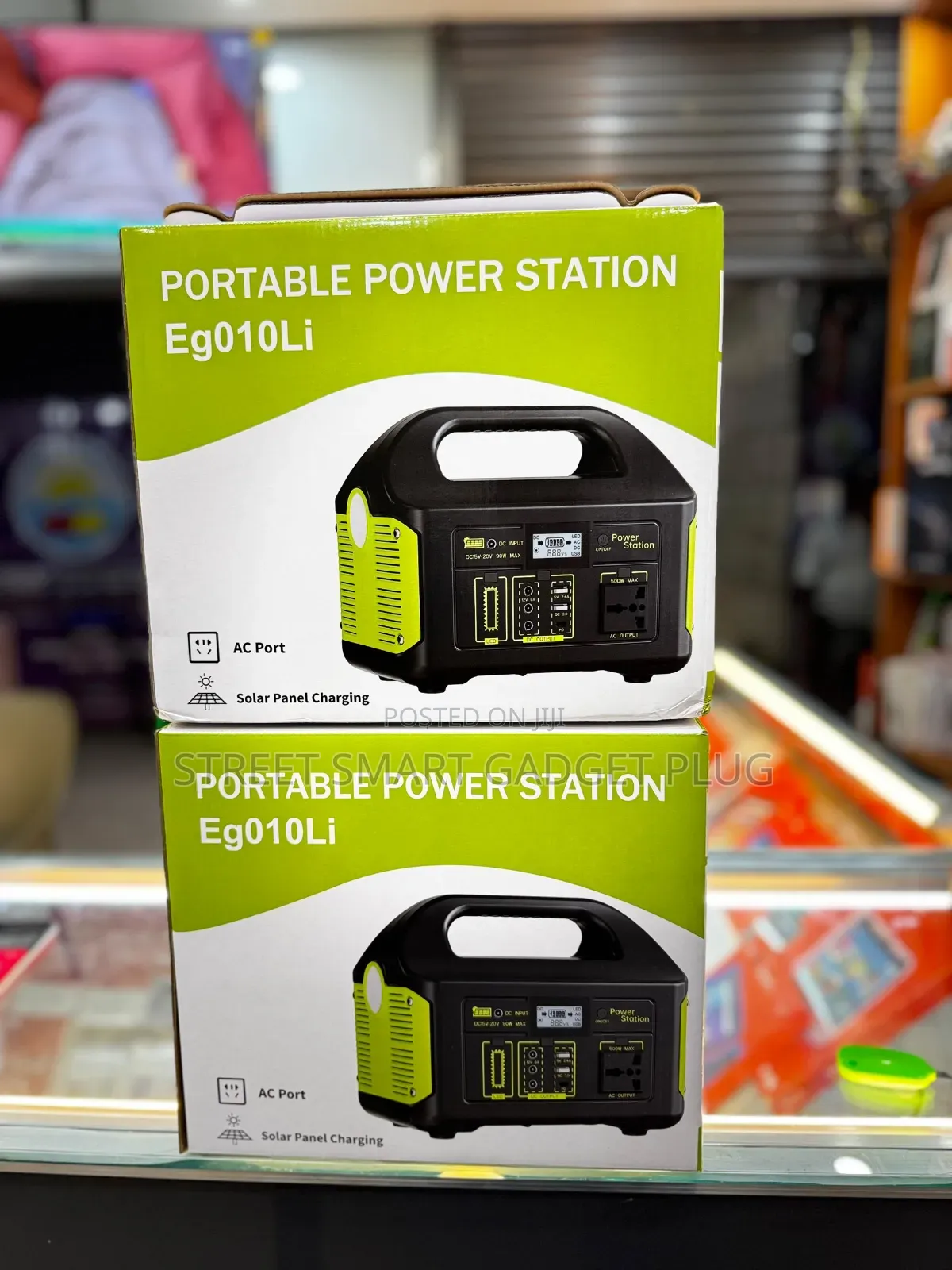 Portable Power Station Eg010li (500watts)