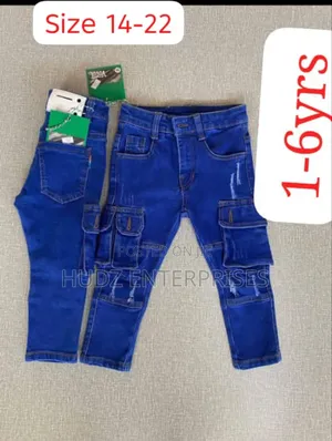 Kids Jean Pant Navy Blue