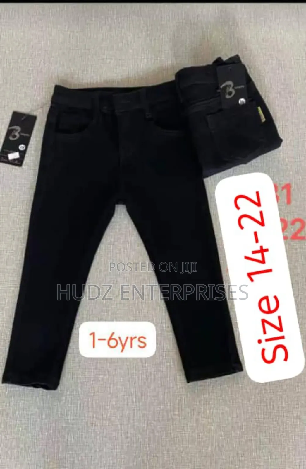 Kids Jeans Black