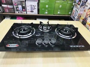 Boko Built-in Tripple Gas Hob Glass Material at an Affordable Price