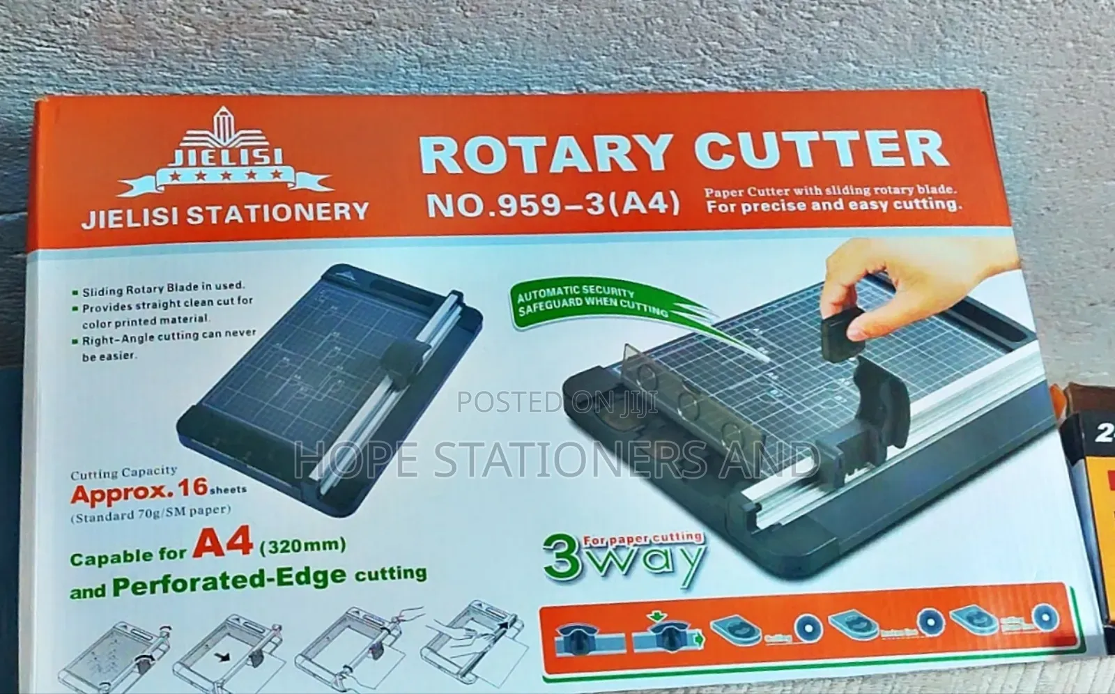 Rotary Cutter / Perforating Machine A4