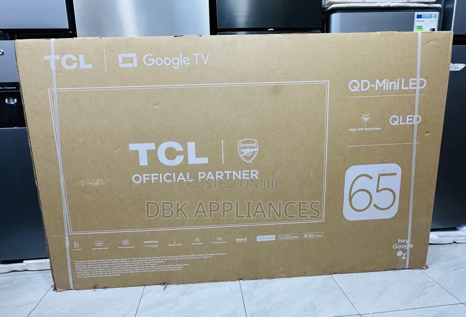 TCL 65 Inch Qd-Miniled Tv Qled