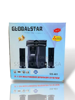 Globalstar Woofer 3.1ch Gs-401 Multimedia Speaker System