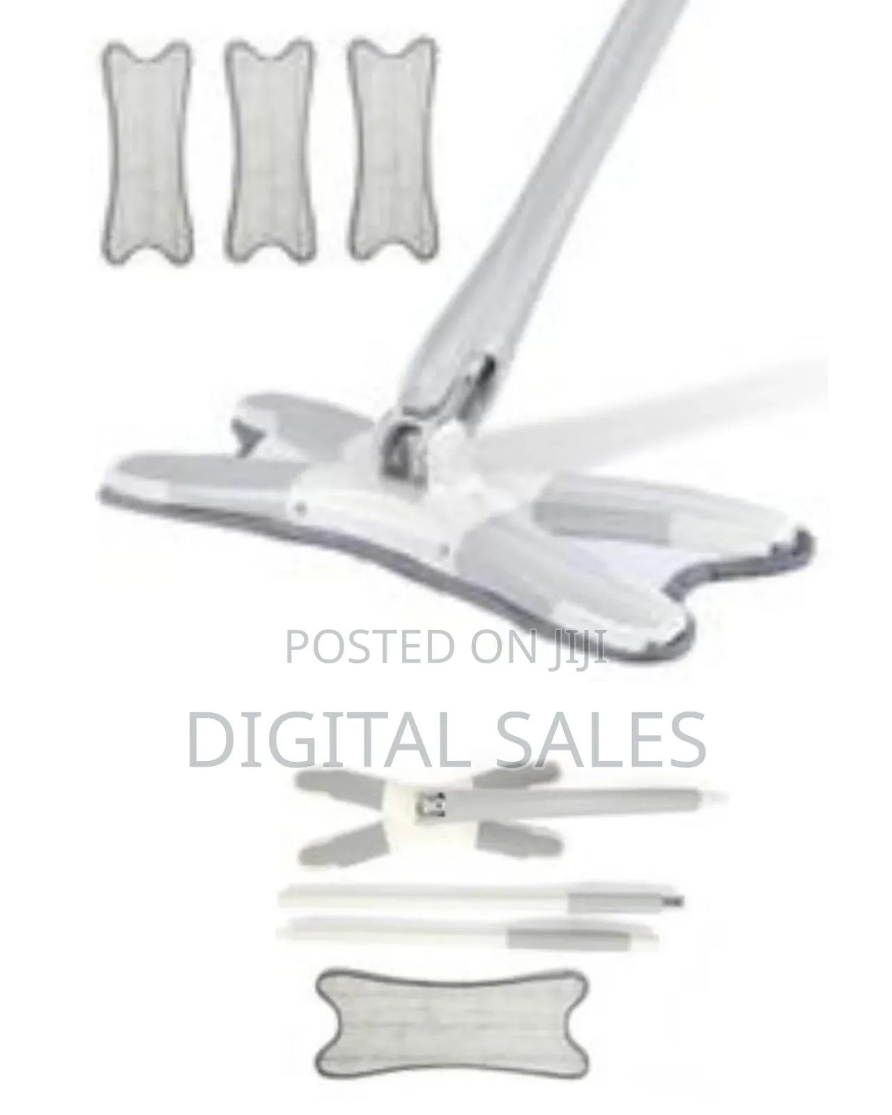 Spin Lazy Floor Mop X-Type Automatic Flat Squeeze Mop Without Hand 0