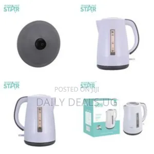 Winning Star 1.7 Litre Cordless Electric Kettle With Transparent
