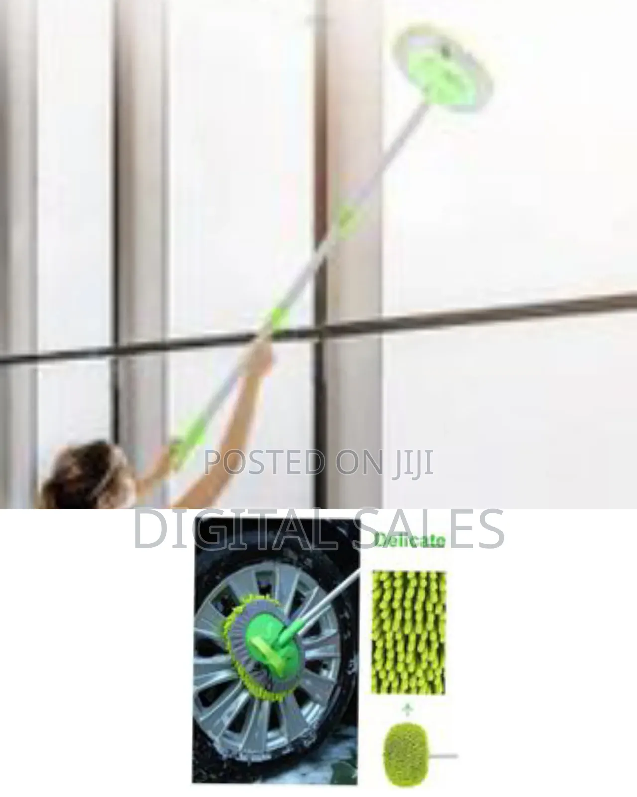 Chenille Washing Brush, Microfibre Auto Clean Wash Mop With Telescopic