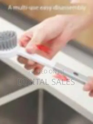 Kitchen Cleaning Kit Folding 4 Type Brushes for Cleaning All Utensil