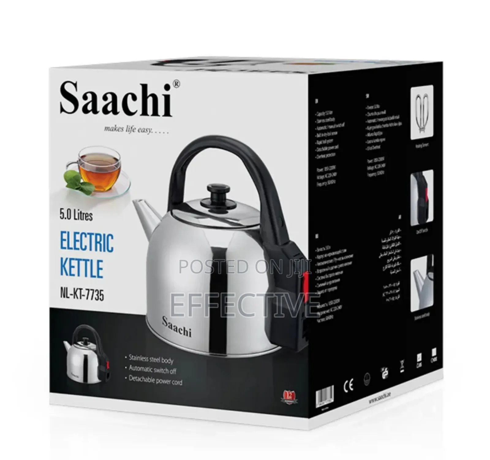 Saachi 5.0l Electric Kettle