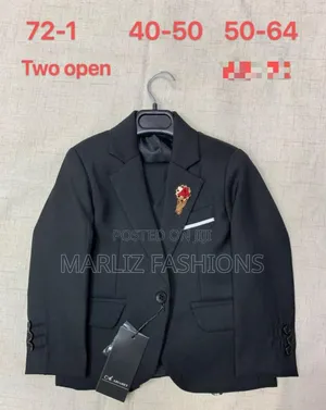 Black Designers Kid's Suits