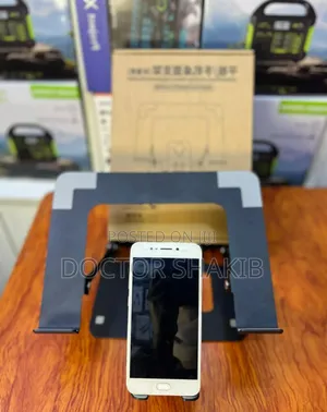 Strong 2in1 Laptop Stand With Phone Holder
