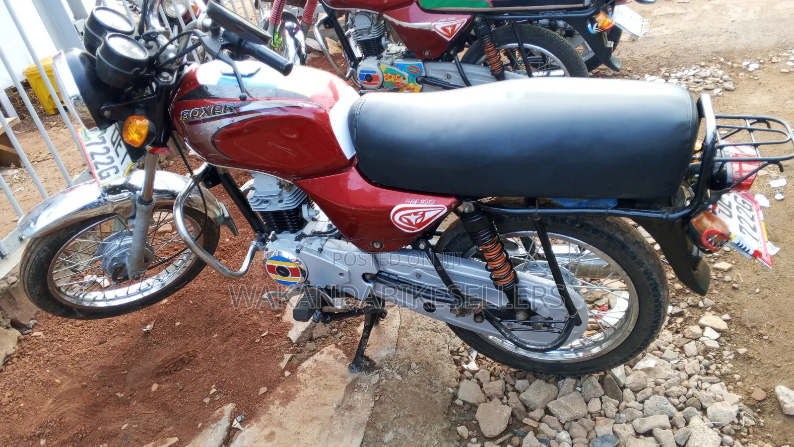 Bajaj Boxer 100 2018 Red