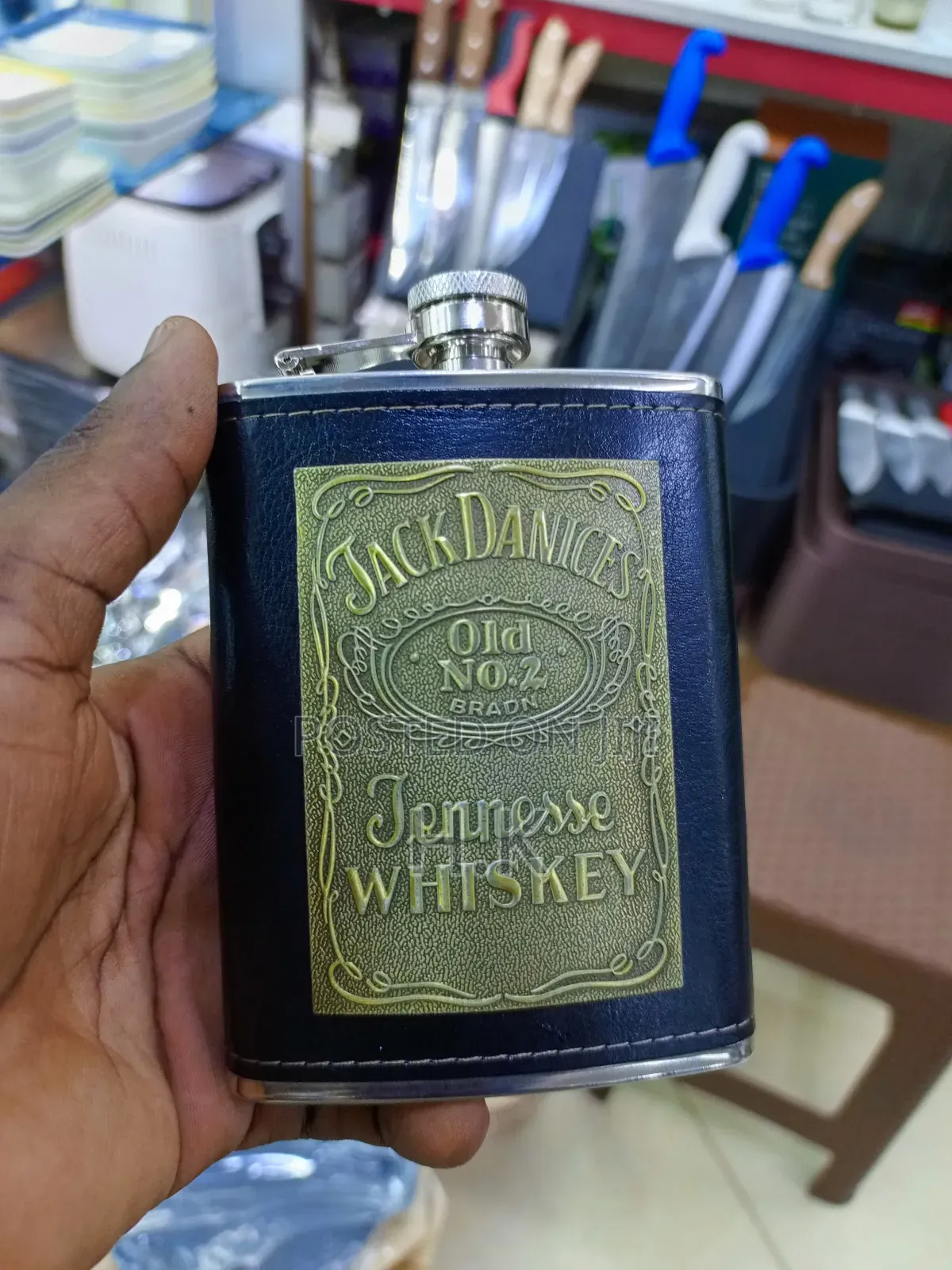 Jack Daniel's Branded Hip Flask